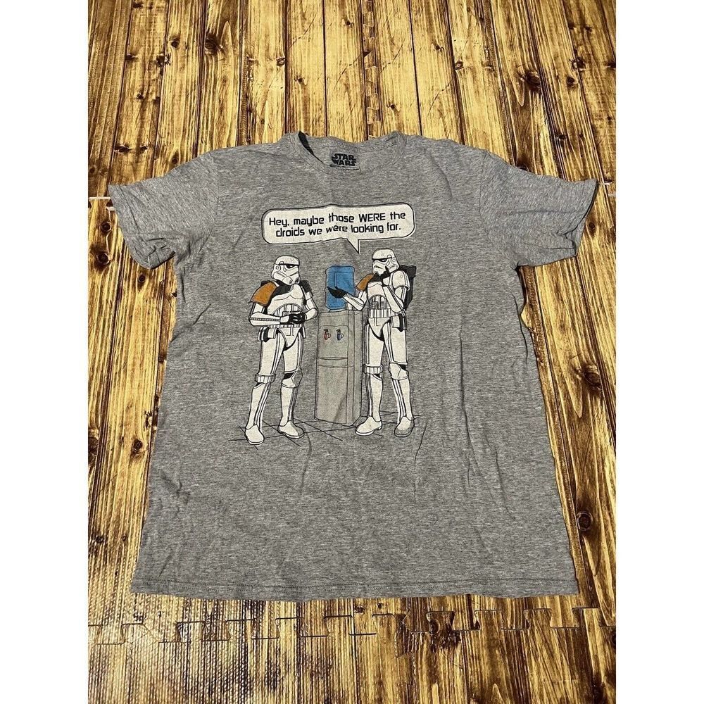 Vfifthsun Mens Shirt Star Wars Storm Trooper Water Cooler Talk